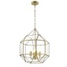 Люстра с лампочками Favourite Quadratum 1948-4P+Lamps