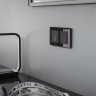 Выключатель одноклавишный сенсорный с управлением по Wi-Fi (черный) Werkel W4510608