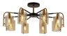 Люстра на штанге Escada Elegant 671/8P Black/Gold
