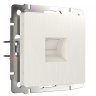 Розетка Ethernet RJ-45 (перламутровый рифленый) Werkel W1181013