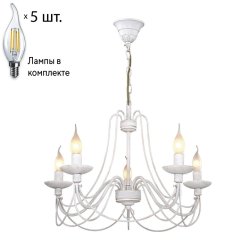 Подвесная люстра с лампочками от Lustrof Четау 2164-519112