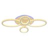 Светодиодная диммируемая люстра с ПДУ Profit Light 8033/2+2 WHT