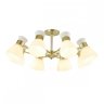 Люстра потолочная Lumion Wilma с лампочками 4535/8C+Lamps E27 P45