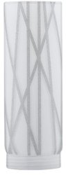 87508 Плафон Glas DecoPipe Bambus для лампы Deco 105 мм серебро Paulmann