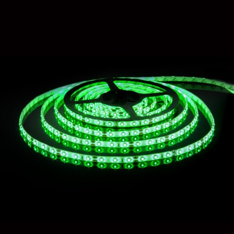 5м. Светодиодная лента зеленого цвета 5050, 14,4W, 24V, 60LED/m, IP65 Elektrostandard (a052973)