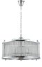 Подвесная люстра Crystal Lux TADEO SP6 D600 CHROME/TRANSPARENTE