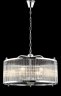 Подвесная люстра Crystal Lux TADEO SP6 D600 CHROME/TRANSPARENTE