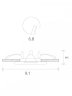 Встраиваемый светильник Arte Lamp Aqua A2024PL-1WH