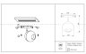 Трековый светильник 15W 4000К для магнитного шинопровод Maytoni Ball TR028-2-15W4K-B