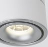 Накладной светодиодный светильник Elektrostandard DLR031 15W 4200K 3100 белый матовый/серебро (a050525)