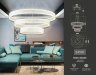 Умная подвесная люстра с пультом ДУ Ambrella light Acrylica Original FA6181
