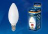 Светодиодная лампа E14 6W 4000K (белый) Bicolor Uniel LED-C37-6W-WW+NW-E14-FR PLB01WH (UL-00001570)