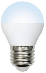 Лампа светодиодная (UL-00003828) E27 9W 4000K матовая LED-G45-9W/NW/E27/FR/NR