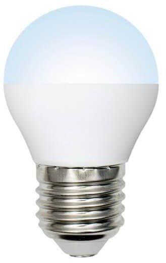 Лампа светодиодная (UL-00003828) E27 9W 4000K матовая LED-G45-9W/NW/E27/FR/NR