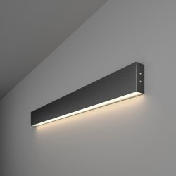 Линейный накладной светильник Elektrostandard 78см 15W 4200K черная шагрень 101-100-30-78 Grand (a042940)