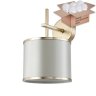 Бра Crystal Lux с лампочкой SERGIO AP1 GOLD+Lamps E14 P45