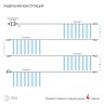 Светодиодная гирлянда ЭРА сосульки 24Vхолодный белый ENOS-02H