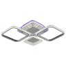 Светодиодная диммируемая люстра с ПДУ Profit Light 5886/4B CHR 80W+8W RGB