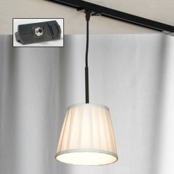 Однофазный светильник на подвесе для трека Lussole Loft Milazzo LSL-2916-01-TAB