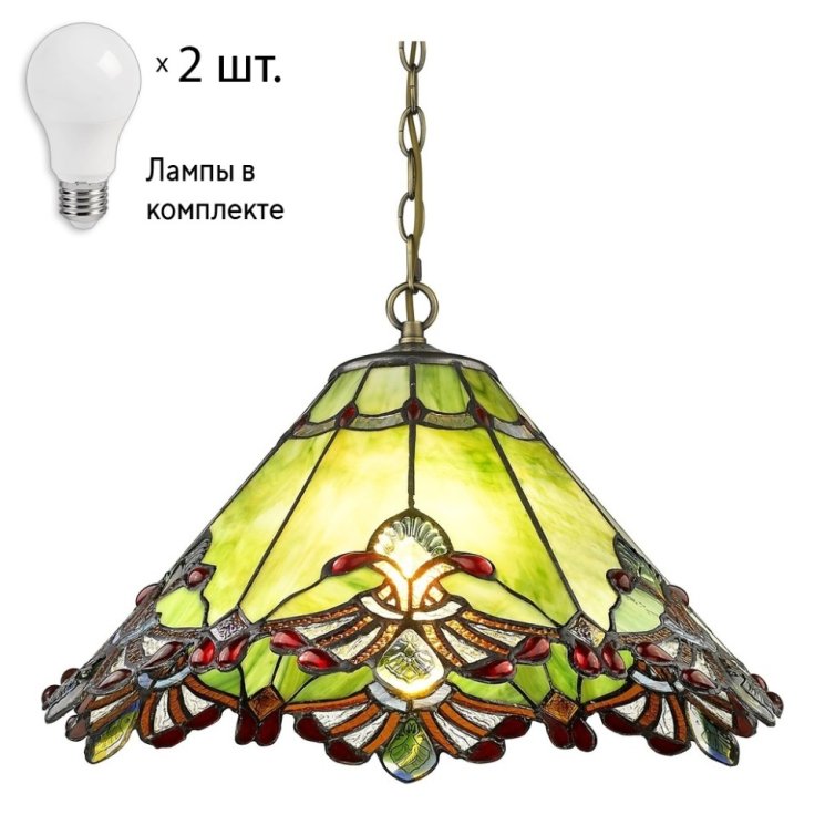 Люстра с лампочками Velante 863-826-02+Lamps