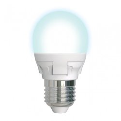 Диммируемая светодиодная лампа E27 7W 4000K (белый) Uniel LED-G45 7W-4000K-E27-FR-DIM PLP01WH (UL-00004301)
