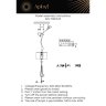 Светильник подвесной Aployt Kinia APL.708.16.01