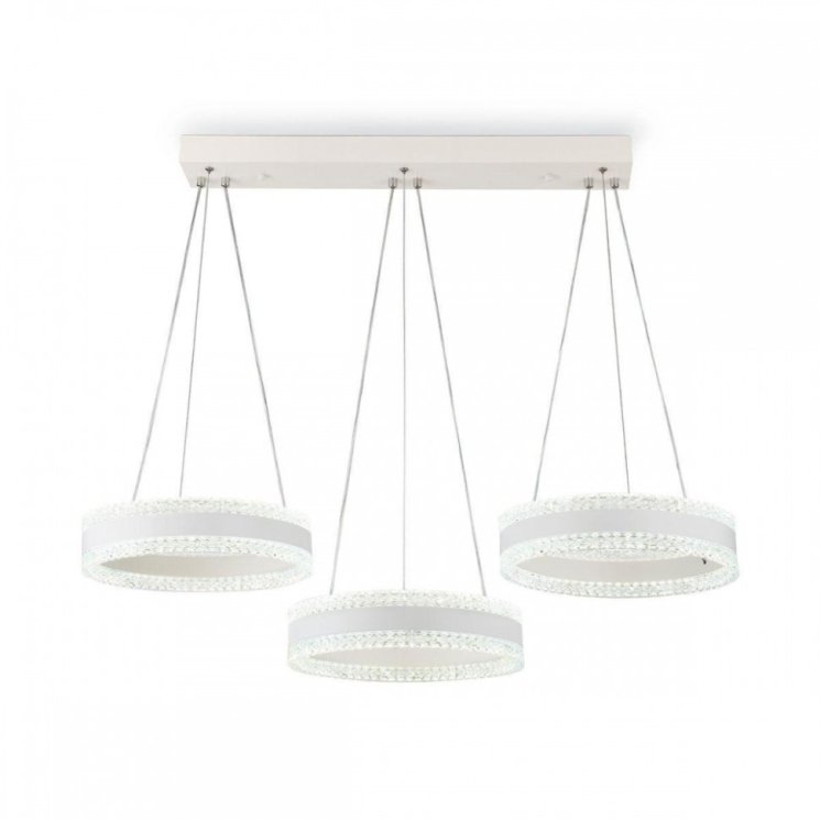 Умная подвесная люстра с пультом ДУ Ambrella light Acrylica Original FA6206