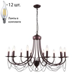 Подвесная люстра с лампочками от Lustrof Плини 2590-1519114