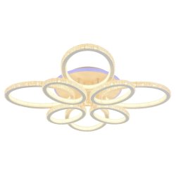 Светодиодная диммируемая люстра с ПДУ Profit Light 8033/4+4 WHT