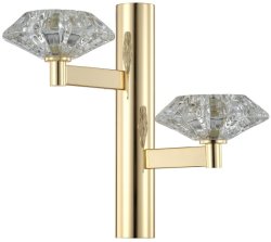 Бра Crystal Lux REBECA AP2 GOLD