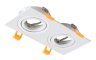 Встраиваемый точечный поворотный светильник Crystal Lux CLT 002C2 WH