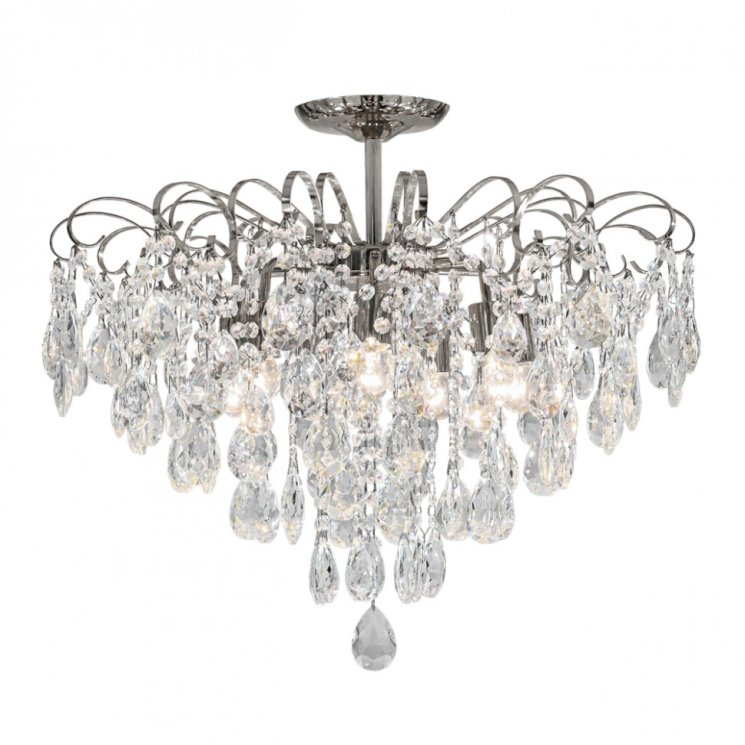 Люстра на штанге Escada Crown 1113/7PL Chrome