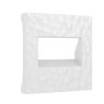 Накладка для двойной розетки Еthernet RJ-45 (белый) Hammer Werkel W1291101