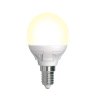 Диммируемая светодиодная лампа E14 7W 3000K (теплый) Uniel LED-G45 7W-3000K-E14-FR-DIM PLP01WH (UL-00004302)