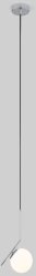 50159/1 хром хром Подвесной светильник с длинным тросом Eurosvet Frost Long