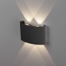 Уличный настенный светильник Elektrostandard 1555 TECHNO LED черный (a049672)