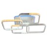 Светодиодная диммируемая люстра с ПДУ Profit Light 8026/4 WHT A 120W+8W RGB