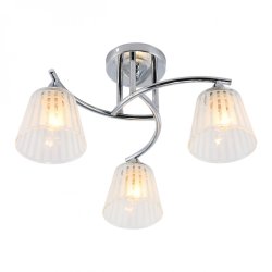 Потолочный светильник Escada 1124/3PL E27*60W Chrome THALIA