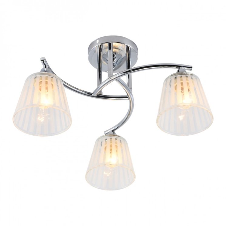 Потолочный светильник Escada 1124/3PL E27*60W Chrome THALIA