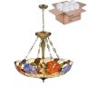 Подвесная люстра с лампочками Velante 816-807-06+Lamps E27 P45