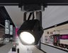 Однофазный светильник для трека Ambrella light Track System GL5108 BK