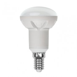 Диммируемая светодиодная лампа E14 7W 3000K (теплый) Uniel LED-R50 7W-3000K-E14-FR-DIM PLP01WH (UL-00004710)