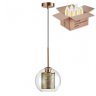 Подвесной светильник с лампочкой Odeon Light Clocky 4939/1+Lamps Е27 Свеча