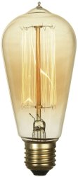 Ретро лампа E27 60W 3000K (теплый) Edisson LOFT (Lussole) GF-E-764