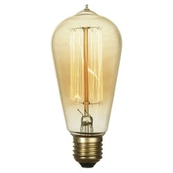 Ретро лампа E27 60W 3000K (теплый) Edisson LOFT (Lussole) GF-E-764