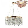 Подвесная люстра с лампочками Odeon Light Dakisa 4986/6+Lamps E14 Свеча
