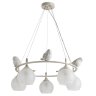 Подвесная люстра Arte Lamp Gemelli с поддержкой Алиса A2150SP-5WG-A