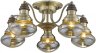 Потолочная люстра с лампочками Velante 306-507-05+Lamps E27 P45
