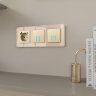 Рамка из стекла на 3 поста Elite айвори Werkel W0032443