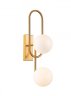 Бра Indigo Opaco 11015/2W Brass